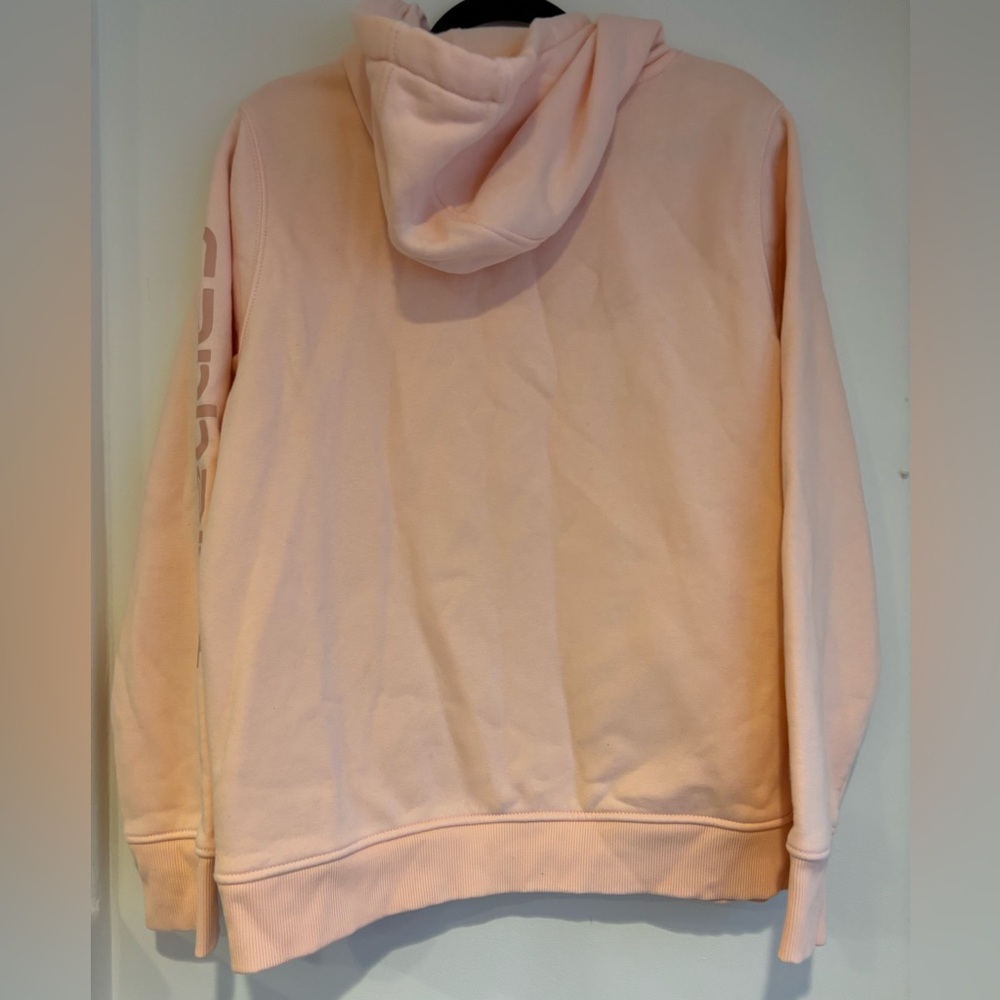 Carhartt Women's Soft Pink Hoodie - Picture 2 of 7